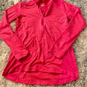 Champion quarter zip runners jacket | Hot pink | XS